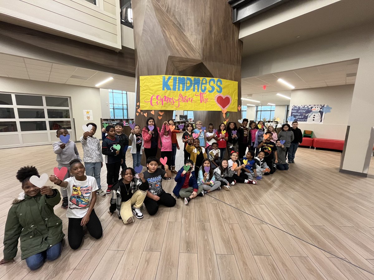 3rdGradeThib's tweet image. #spreadingkindness