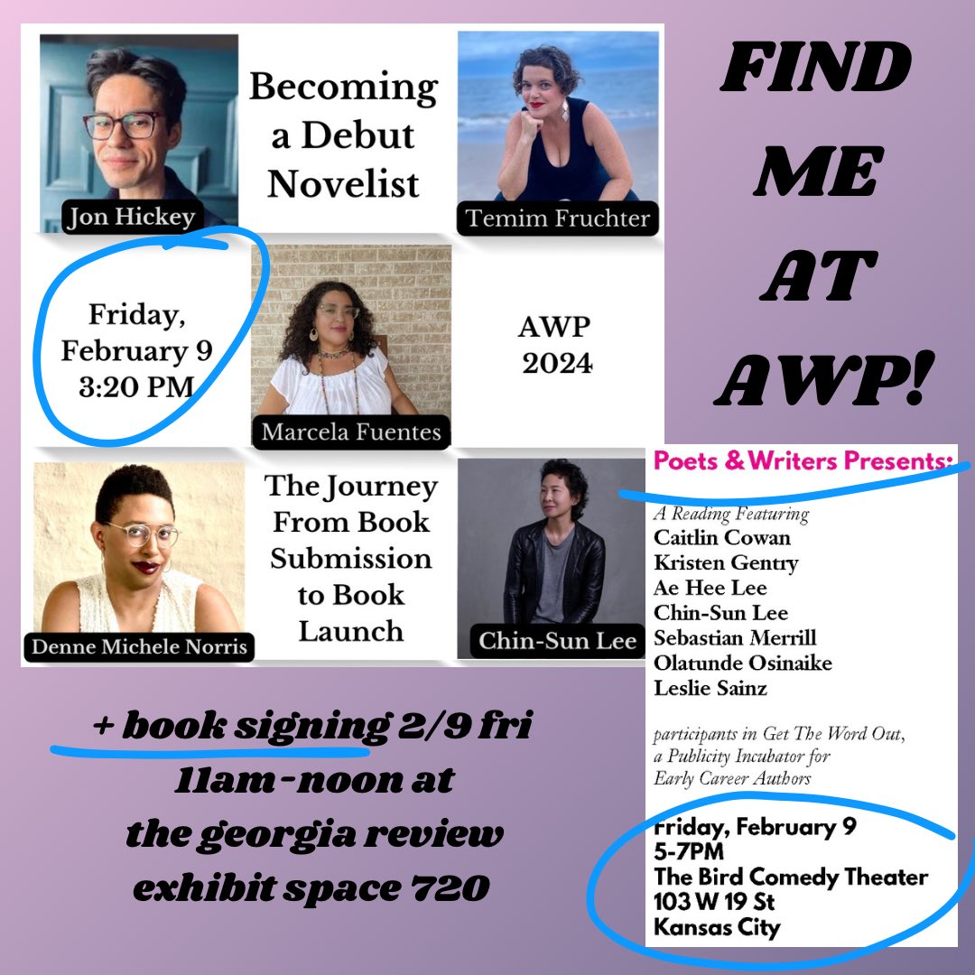 KANSAS CITY, i’m comin’ atcha! all events on fri 2/9. hope to see you!
#awp #debutauthors #offsitereading
#booksigning