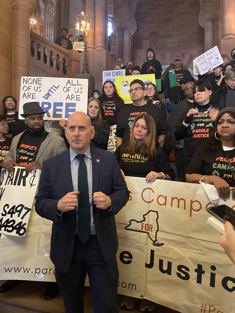 We must pass the @JusticeRdmapNY 2024! I’m ready to vote for Elder Parole (A.203) and Fair and Timely Parole (A.162). These bills would allow NYers who have served their time & earned their release to re-enter society w/out threatening public safety #ParoleJusticeNY