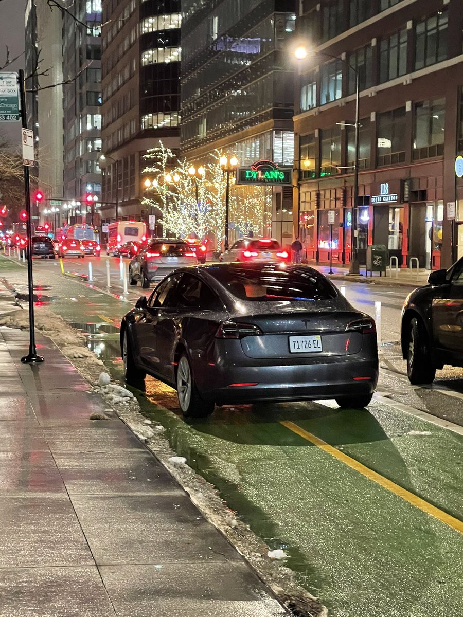 Of course it’s a Tesla.