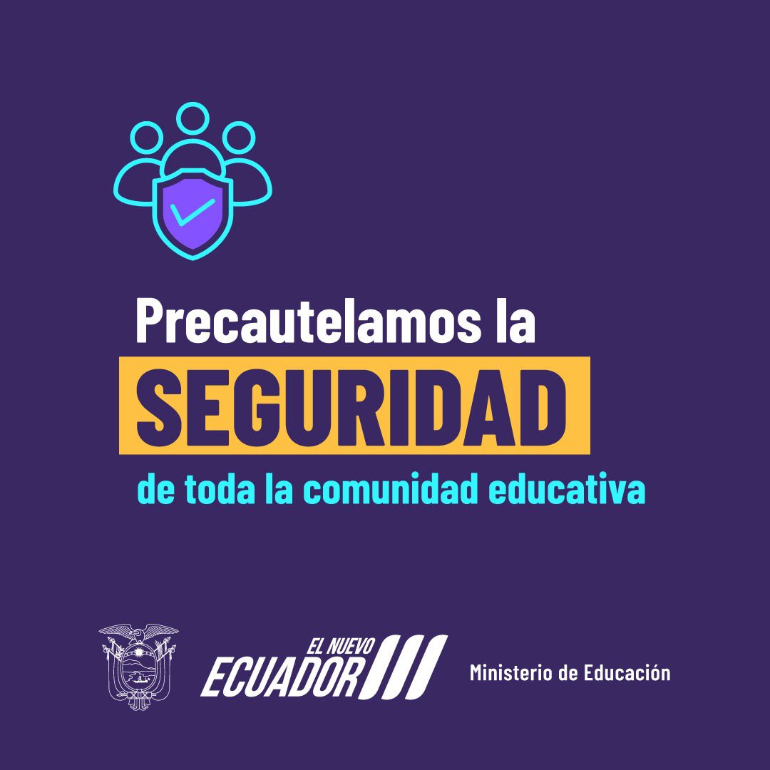 ¡Ponte pilas! El miércoles 24 de enero regresan a la presencialidad 3.333 escuelas y colegios fiscales, fiscomisionales, municipales y particulares a nivel nacional, como parte de la fase 2. 🏫📚

Recuerda que los rectores y profes de tu cole informarán a tus padres o