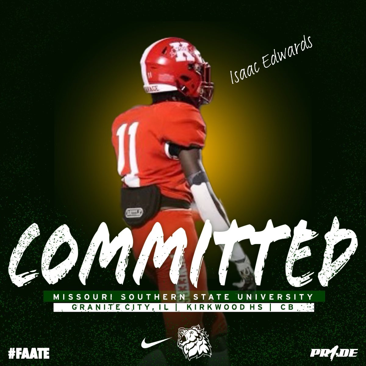 After a great visit and conversation with the coaches I’m proud to announce my commitment to Missouri southern state university <a href="/CoachAB_MSSU/">Atiba Bradley</a> <a href="/JerodAlton/">Jerod Alton</a> <a href="/jmac___19/">Jeremy Maclin</a> <a href="/KirkwoodFB/">Kirkwood Football</a>