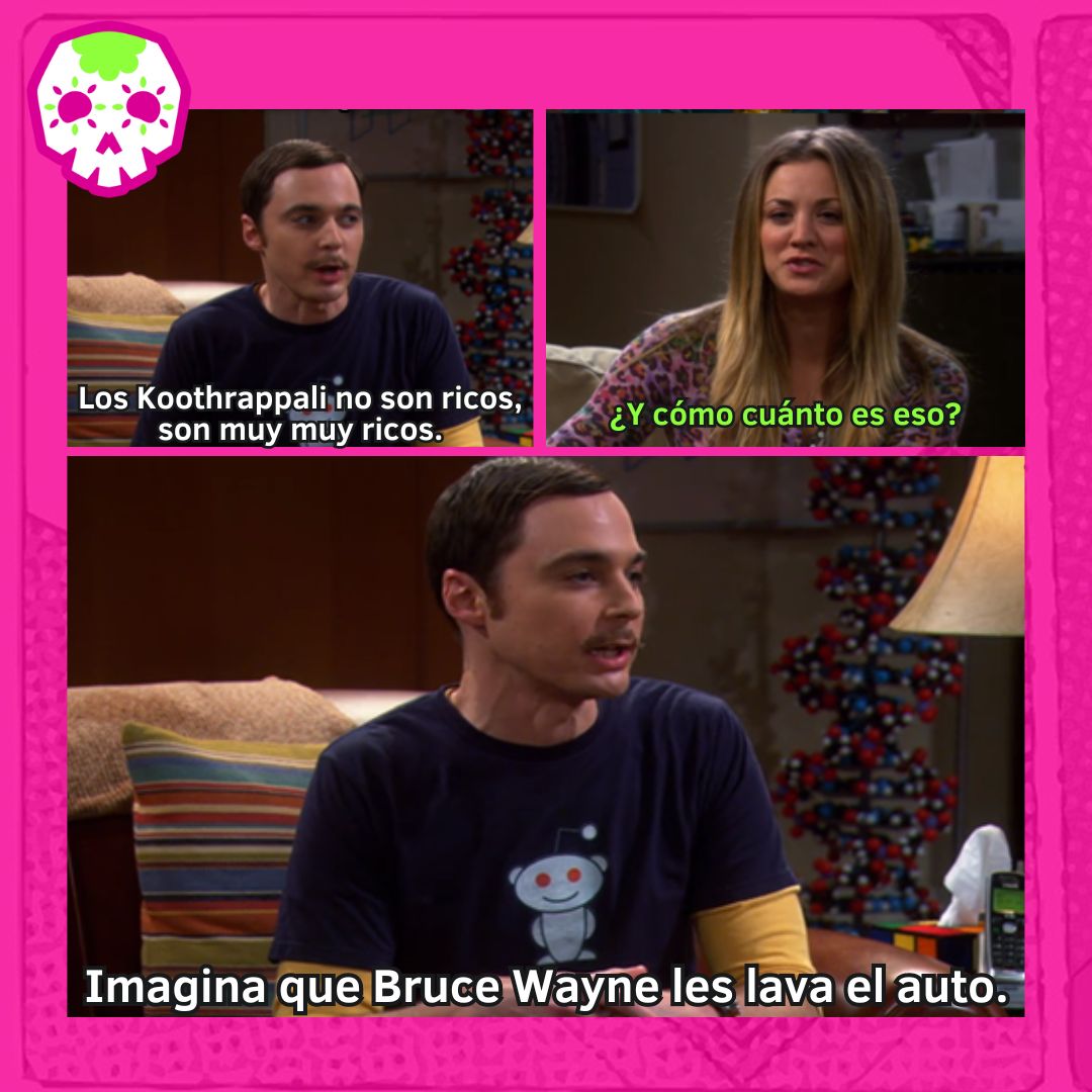 "¿Los Koothrappali no son ricos? ¡Más bien están en el nivel 'Batman me pide consejos financieros y además me hace los mandados'! 💼🦇
