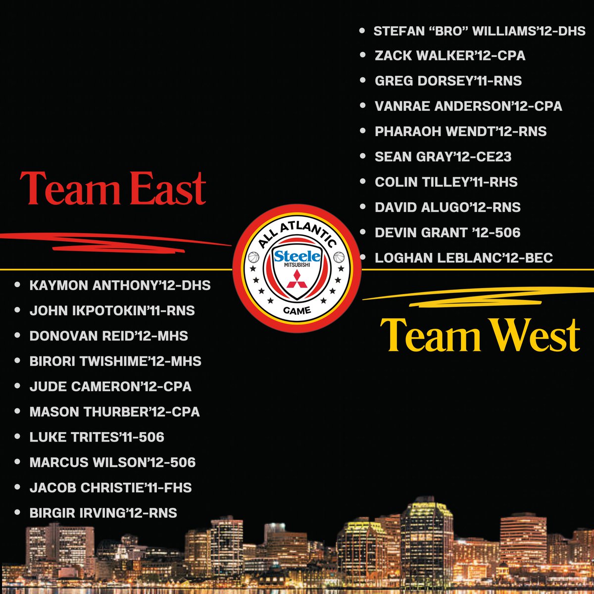 ‘24 GAMES ROSTER HAS LANDED 🛬. #AAG