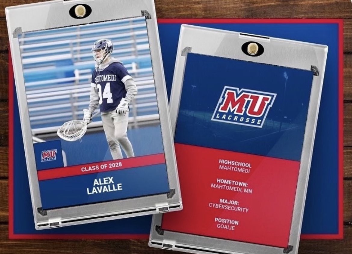 A late but we’ll deserved congratulations to senior goaltender Alex Lavalle on his commitment to play division 2 lacrosse at Malone University