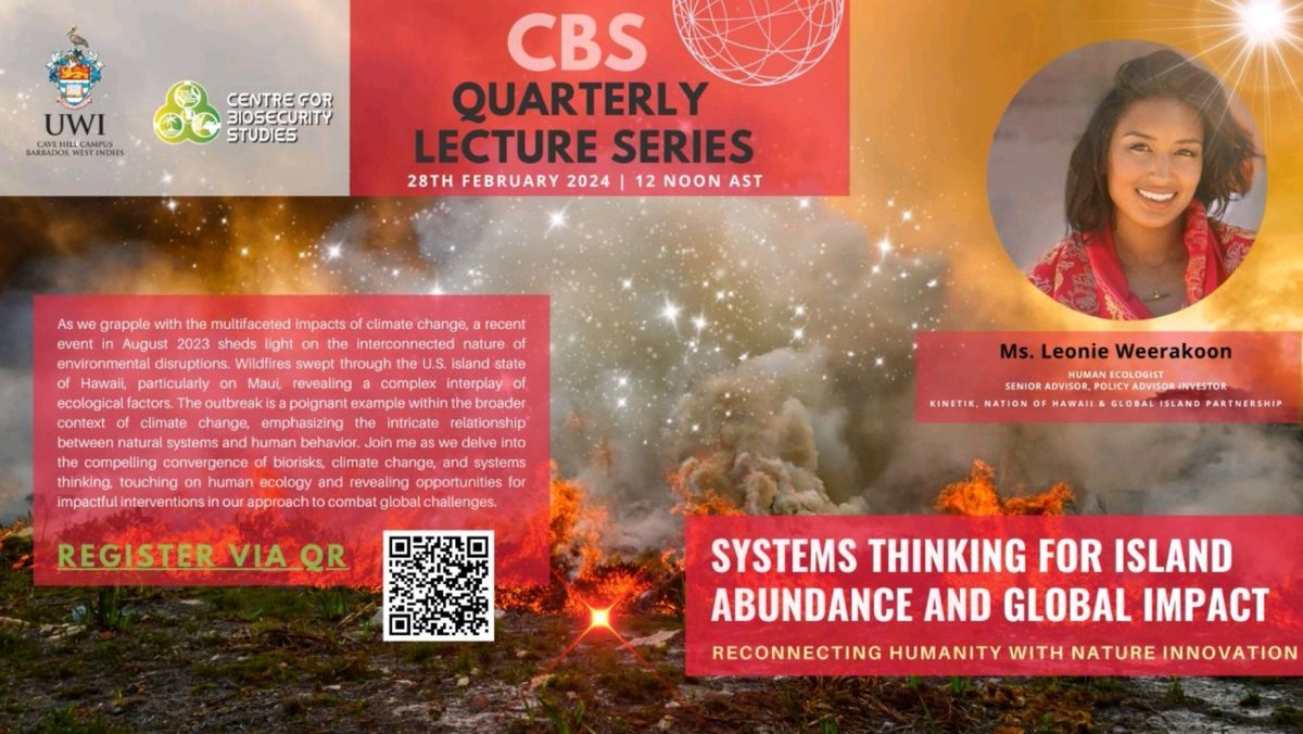 A series of #wildfires swept through the US island Hawaii, particularly on #Maui, & revealed a complex interplay of ecological factors w/ #climatechange, emphasizing the relationship between #naturalsystems, #humanbehaviour and #systemsthinking,

@HeatherPinnock @LicyLaw