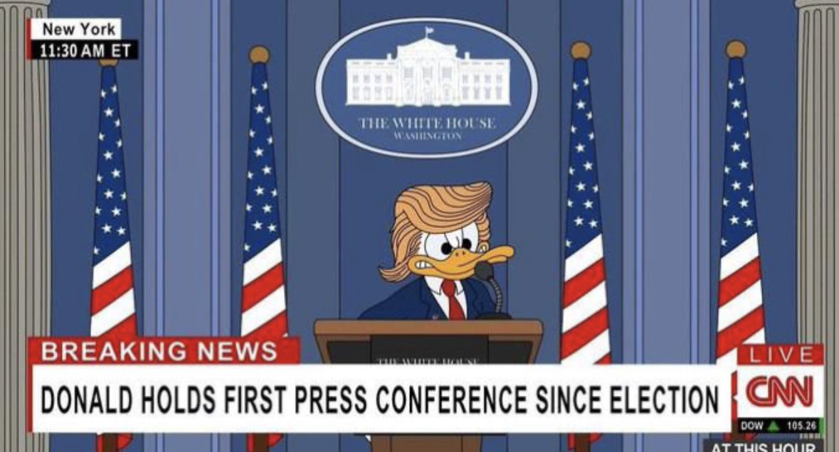 Donald tweet media
