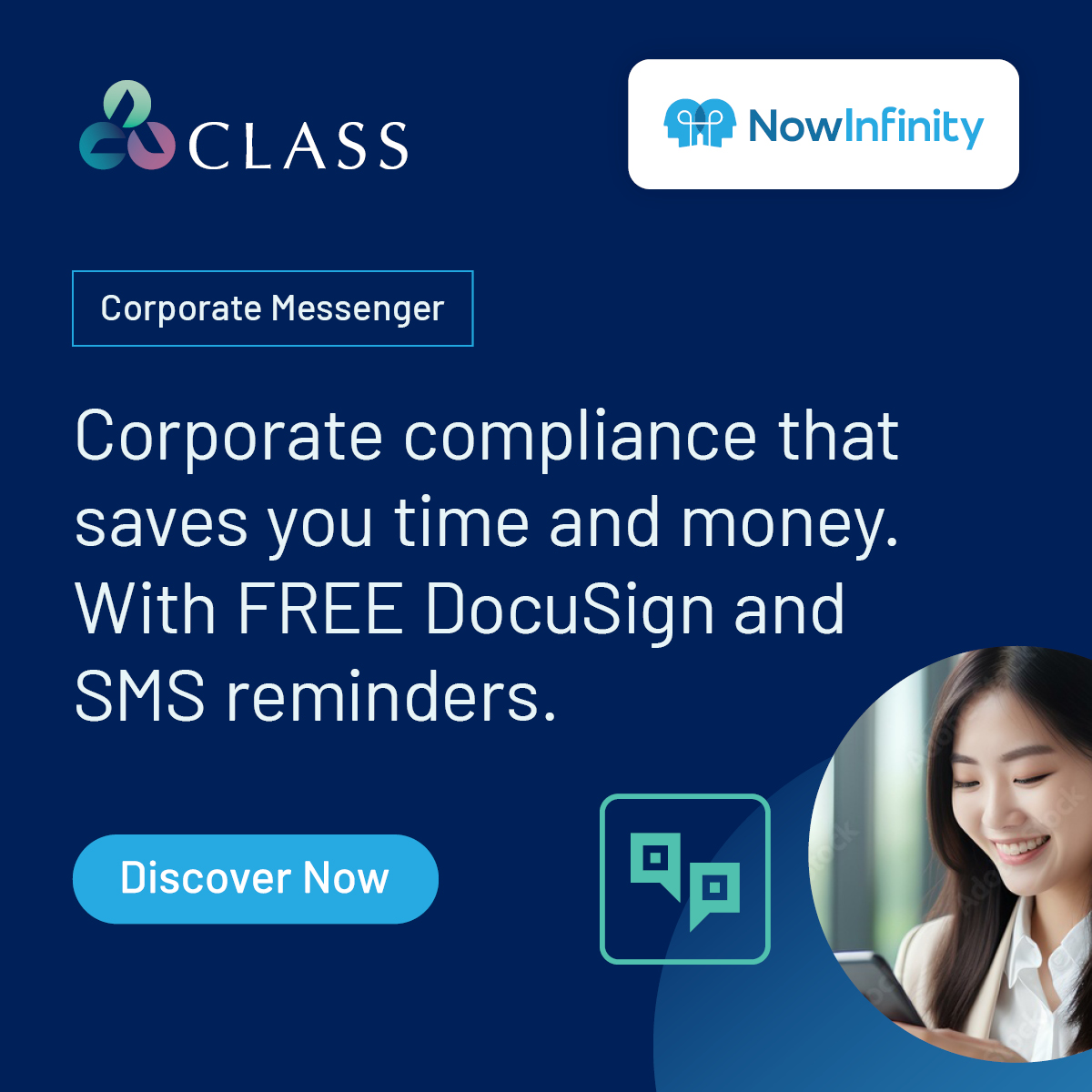 Want the secret to seamless corporate compliance? Corporate Messenger is your answer to unlocking ASIC compliance efficiently and cost-effectively. Complete with the power of DocuSign and SMS reminders included for free. Make the shift today. bit.ly/3SfnpPT