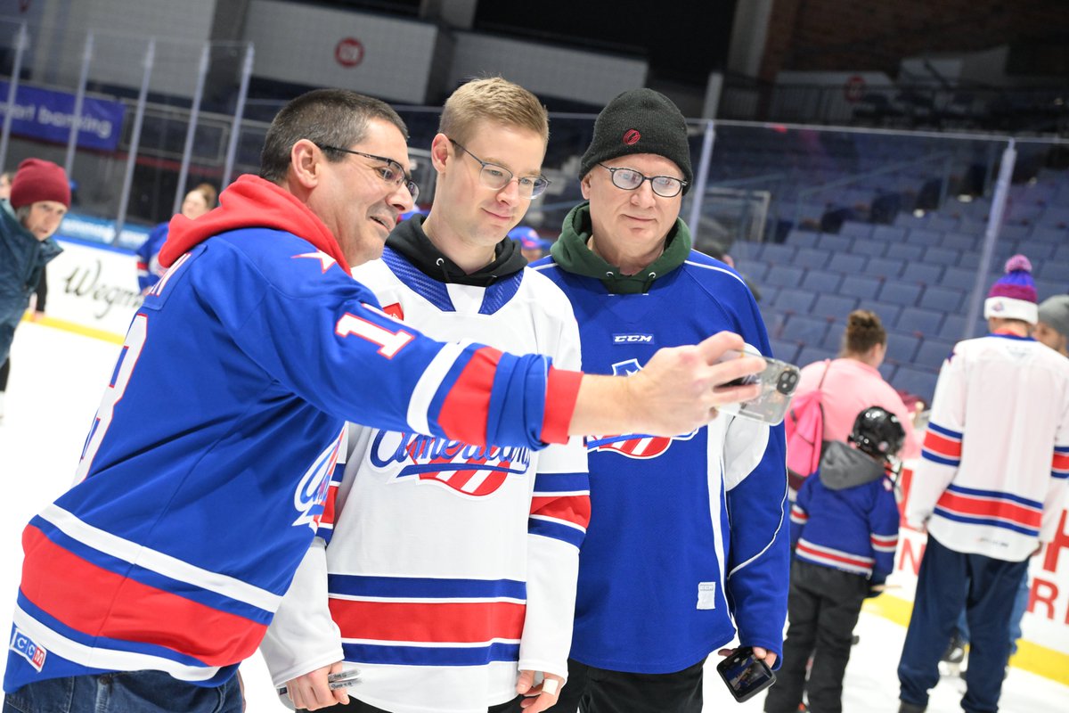 Our annual season ticket member skate, presented by <a href="/UR_Med/">UR Medicine</a>, was tonight at Blue Cross Arena!