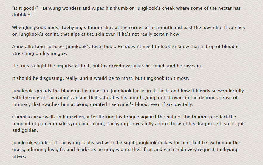 Plumiemie's tweet image. 「  SILVER LINED BONES  」   

❧ Chapter 27 —  Kaiya&apos;s Fruit
❧ 32.5k words

❧ Spoiler snippet: a dash of blood kink 🩸

🔗archiveofourown.org/works/42623604…