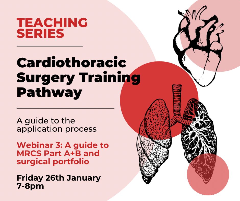 Announcing WEBINAR 3: A guide to MRCS Part A+B and Surgical Portfolio. ⭐️ This is a FREE teaching series open to all MEDICAL STUDENTS and QUALIFIED DOCTORS⭐️ Date: Friday 26th January Time: 7pm Sign up: share.medall.org/events/webinar…