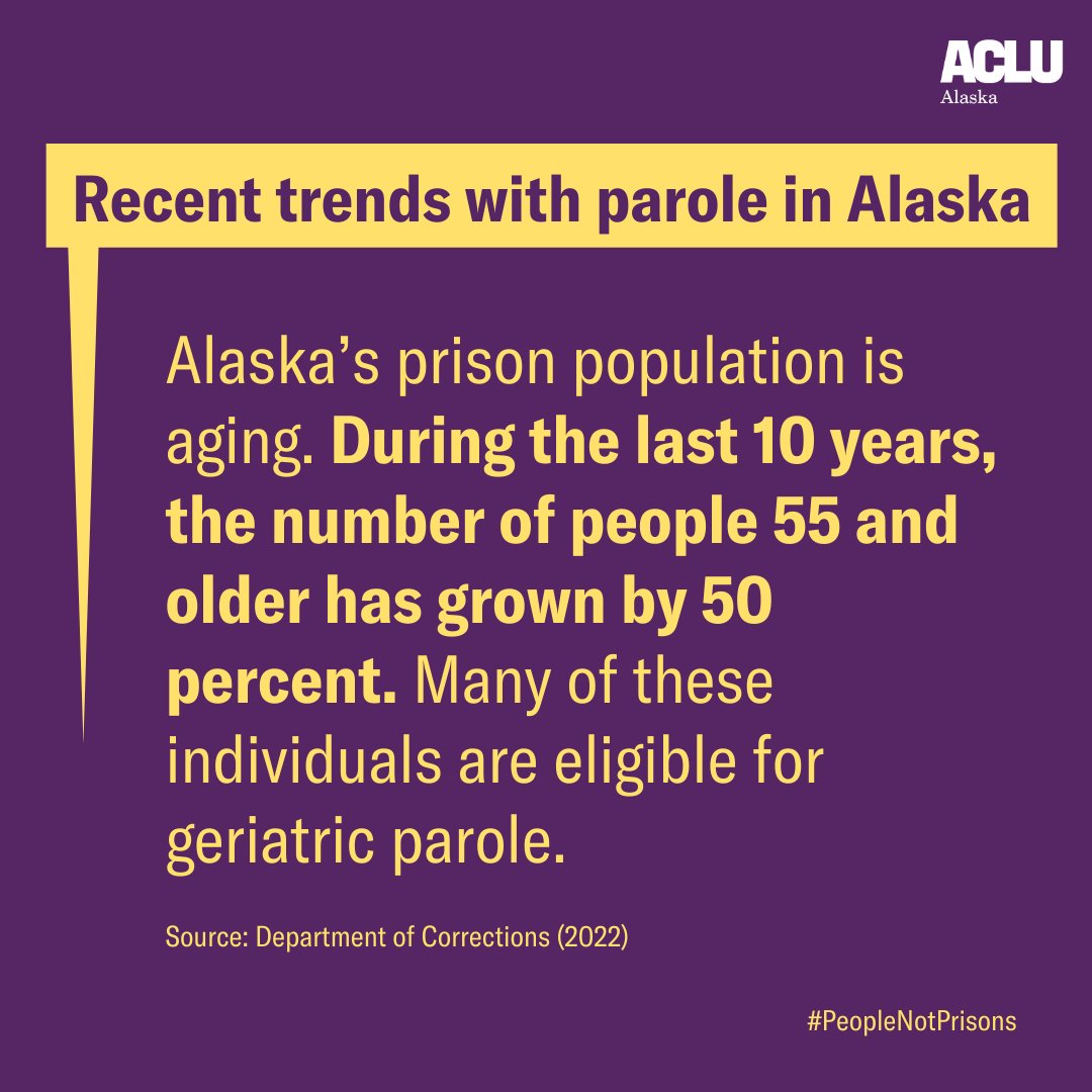 The result of parole is lower costs to taxpayers, lower recidivism rates, healthier families, and safer communities. #PeopleNotPrisons