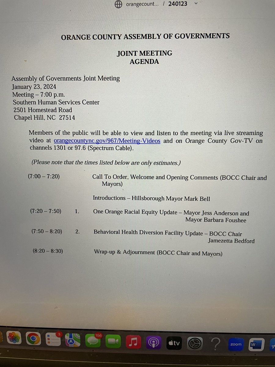 mollsdemarco's tweet photo. Was hopeful we’d hear important discussion of how our elected bodies will jointly fund services for our most vulnerable neighbors, but instead there are just updates (a huge missed opportunity for transparent discussion). #ocpol https://t.co/fuN8Aa3AIy