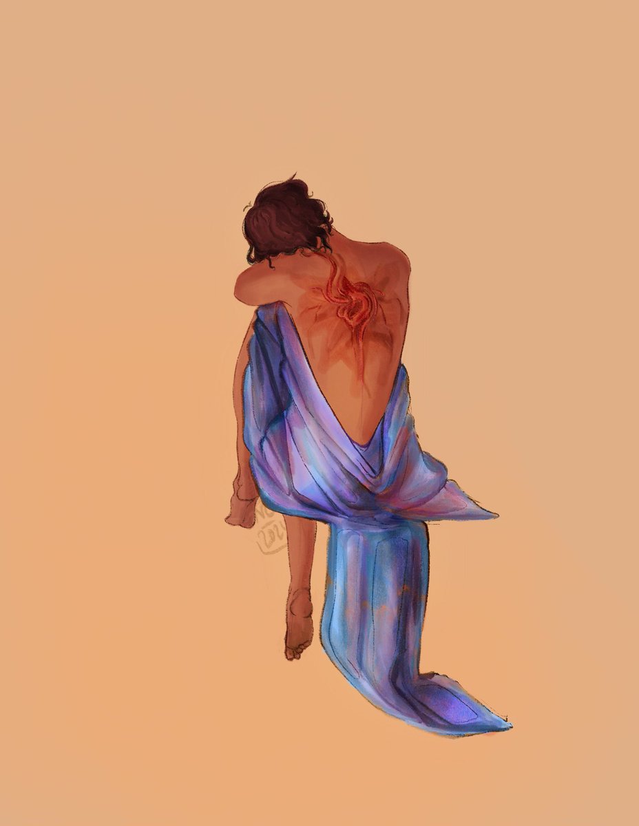 trappedinfixatn's tweet image. Let me set you free~

A sad Lance from an au where he goes undercover and gains a second scar right over his pre-existing one

Au explained below 👇
(this weekly drawing him thing is making me way better at this goddamn)