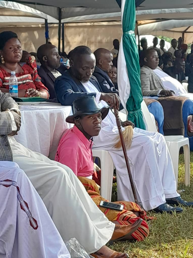 Attended the introduction of Omumbejja Ndagire Resty as the grandfather – a milestone celebration at Kangulumira in Bugerere, hosted at Prince Juuko Mulyazaawo's palace. #Celebration #milestone