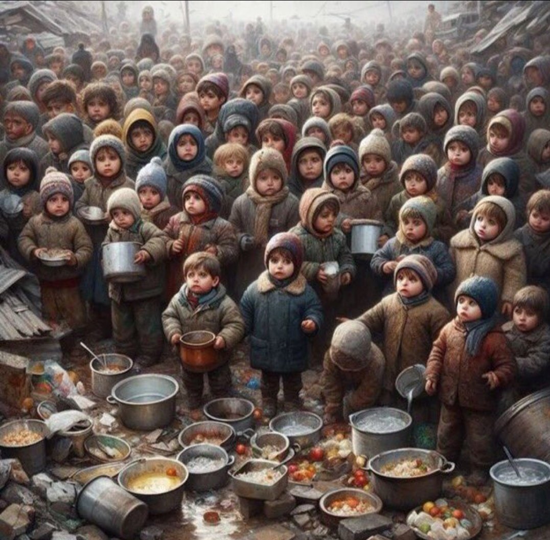 Oysa ümmet ümitti !

Kelimeler tarifsiz kalıp, acı bile manasından utanır olmuş ve Gazze açlıktan ölüyor..
#GazaStarving