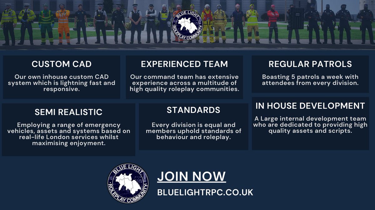 Blue Light Roleplay Community tweet media