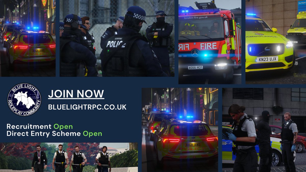 Blue Light Roleplay Community tweet media