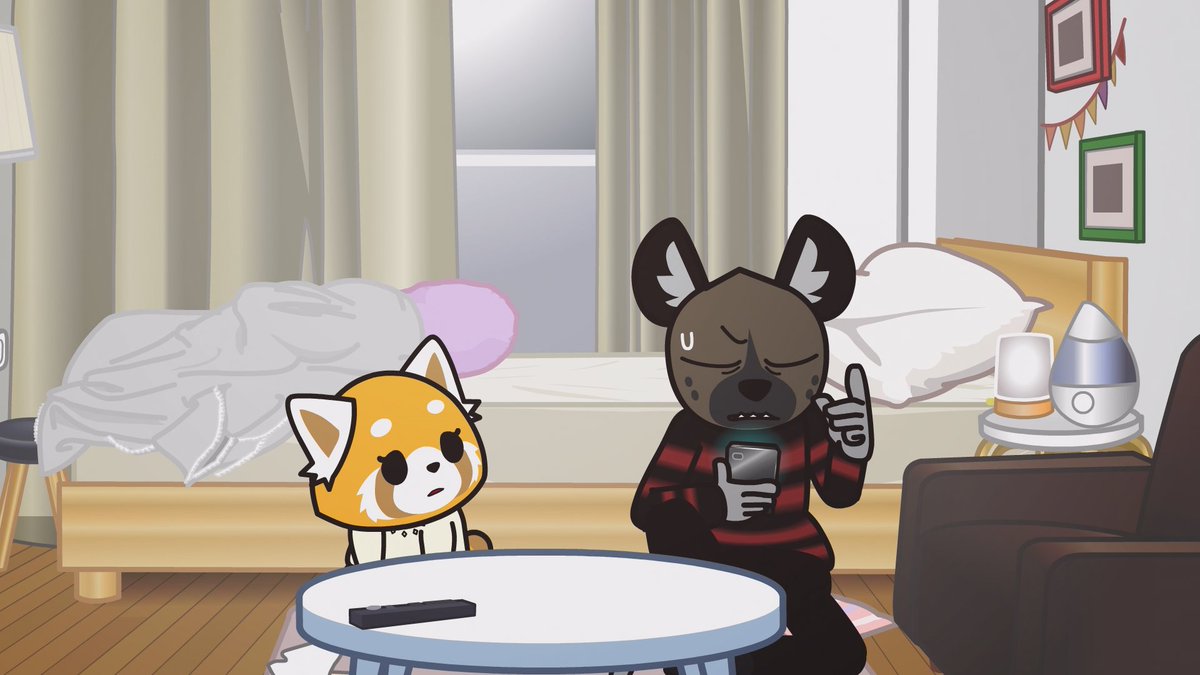 DailyHaida's tweet photo. Haida is thinking today.
(Today's post is featuring Retsuko!)

#Haida #Aggretsuko #アグレッシブ烈子 https://t.co/LQI4svZLDN