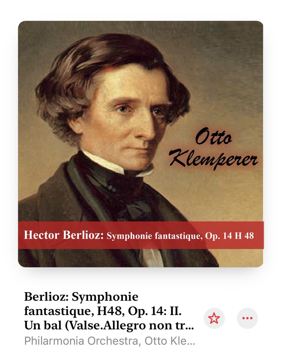 ベルリオーズの幻想交響曲だけで296曲もある👀

検索が便利過ぎ❣️

3枚目は人気のレコーディングの最初に出てきた、Otto Klemperer指揮のコチラ。

色んな幻想交響曲聴けて嬉しい😆
ただ時間がいくらあっても足りない😅

#AppleMusicClassical #ベルリオーズ #NowPlaying
