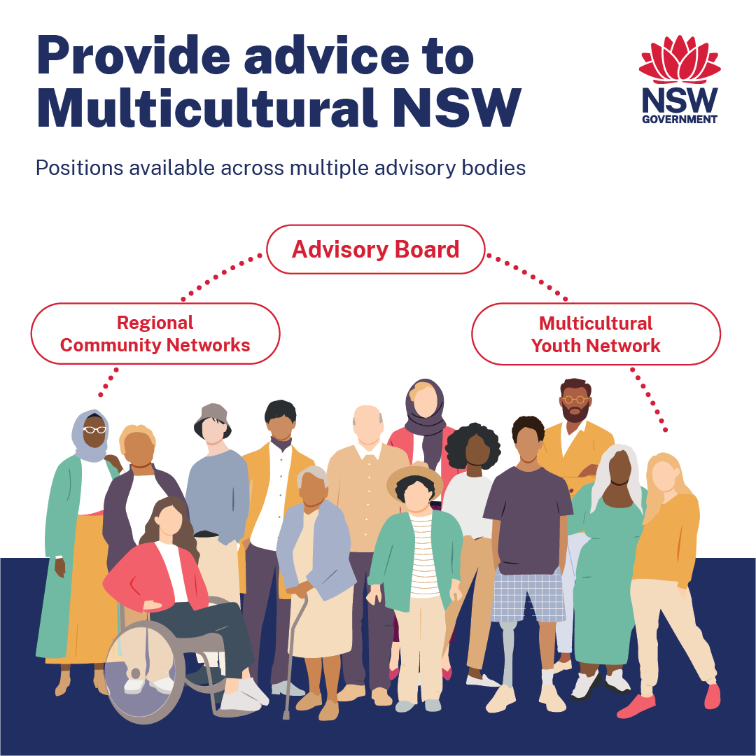 Dr. Saba Nabi OAM (@nabi_saba) on Twitter photo <a href="/m_culturalnsw/">Multicultural NSW</a> has opened expressions of interest for:
Advisory Board positions, Regional Community Networks, A new Multicultural Youth Network. Details: lnkd.in/gbuqrZU6
I would highly recommend 2 take d opportunity in making a difference #regionalnsw #multiculturalism <a href="/m_culturalnsw/">Multicultural NSW</a> has opened expressions of interest for:
Advisory Board positions, Regional Community Networks, A new Multicultural Youth Network. Details: lnkd.in/gbuqrZU6
I would highly recommend 2 take d opportunity in making a difference #regionalnsw #multiculturalism