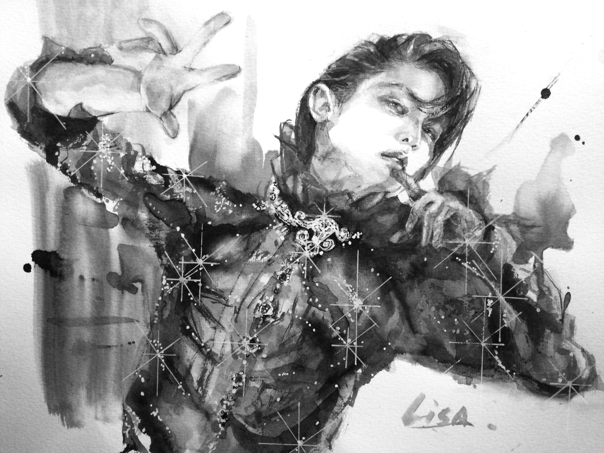 羽生結弦　絵画　ホプレガ ⽻⽣結弦とCLAMPコラボ絵本『GIFT』公式サイト＆Twitterが