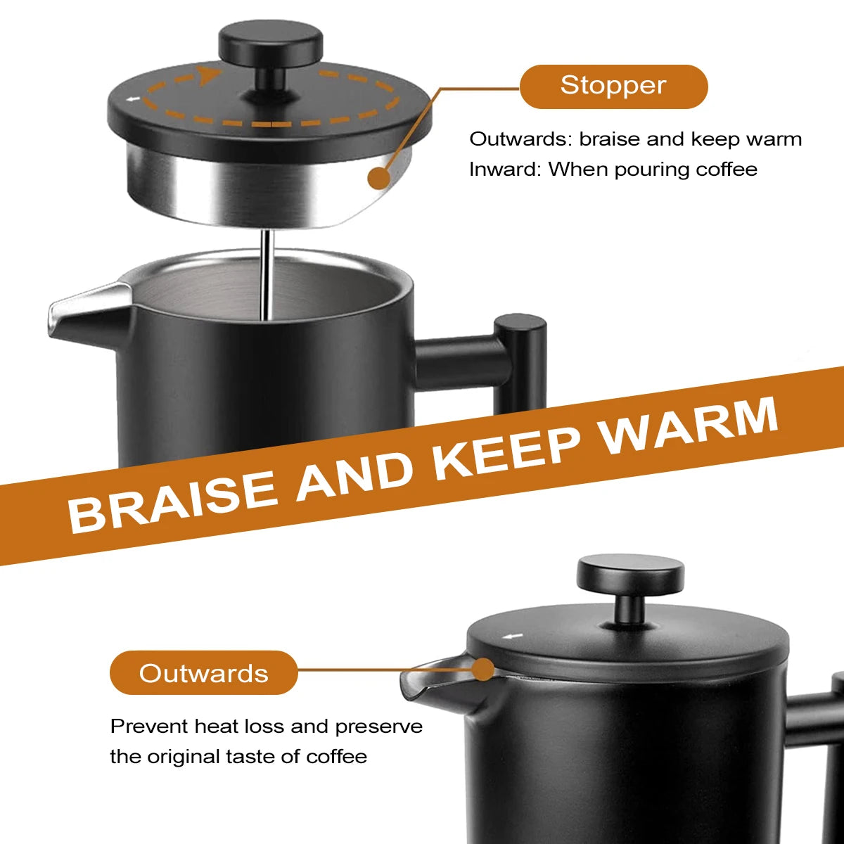 Coolstuffx4all's tweet photo. Unleash the full potential of your coffee or tea with our French Press Coffee Maker. It's not just a coffee maker; it's a flavorful journey and a sleek addition to your kitchen counter.
Also, it makes a great gift to that loved one who loves their coffee

https://t.co/aGS6Oj8fis https://t.co/XVXMjbDz9o