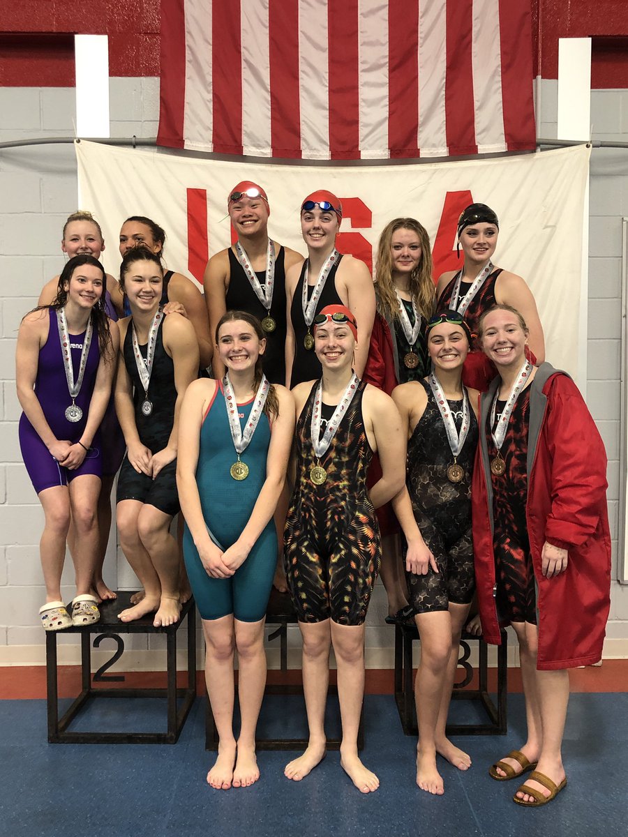 SherriSwaim's tweet photo. The 200 Free Relay Campion is Carl Junction!  2nd to Carthage and 3rd to Webb City! #carljunctionbulldogs #carthagetigers #webbcitycardinals https://t.co/RCPgGFgBrv
