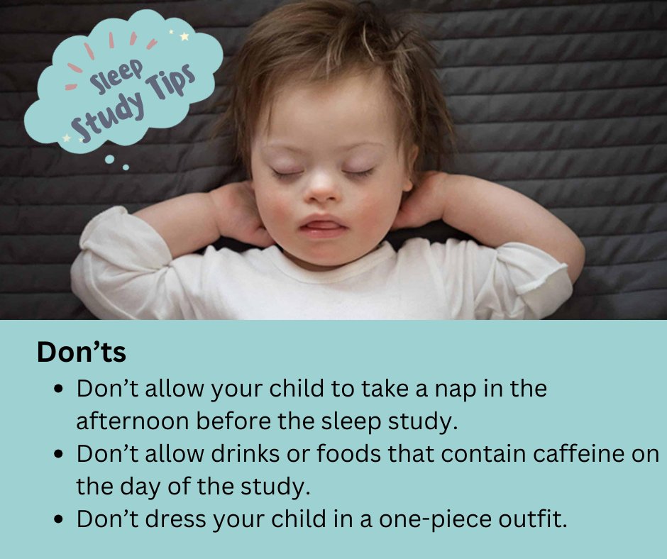 Preparing your loved one with Down syndrome for a sleep study? 😴 For more tips on how to have a successful night, visit the @MGHDownSyndrome resource page: massgeneral.org/children/down-…