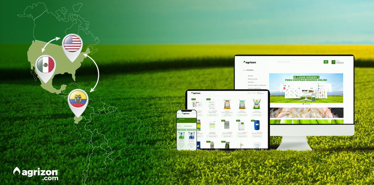 We are excited to announce that we will be launching new features and benefits on our ecommerce platform soon. Stay tuned! 👨🏻‍🌾📲💻🖥️

#agrizon #ecommerce #agriculture