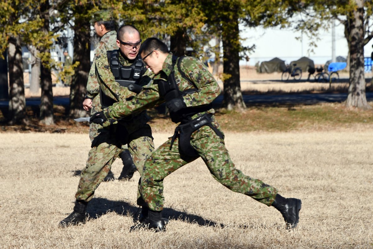 中央即応連隊（#宇都宮）戦技指導者集合訓練】 連隊は、各中隊の格闘