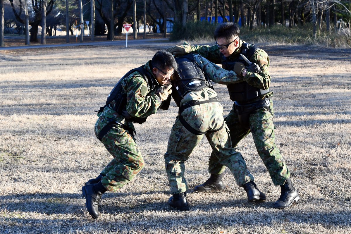 中央即応連隊（#宇都宮）戦技指導者集合訓練】 連隊は、各中隊の格闘