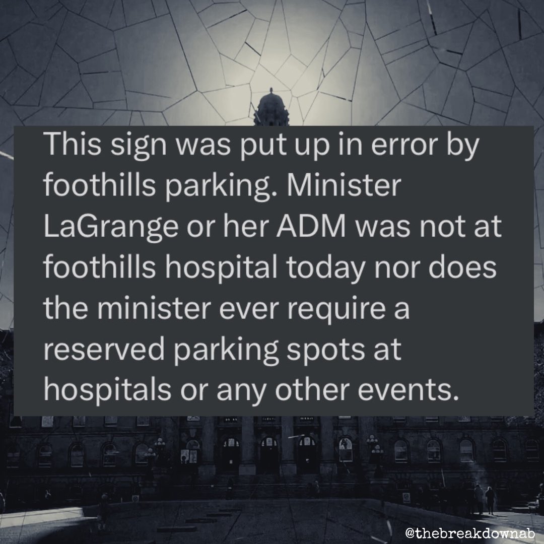 TheBreakdownAB's tweet image. As an update…

This from Lagrange’s Press Secretary just now.