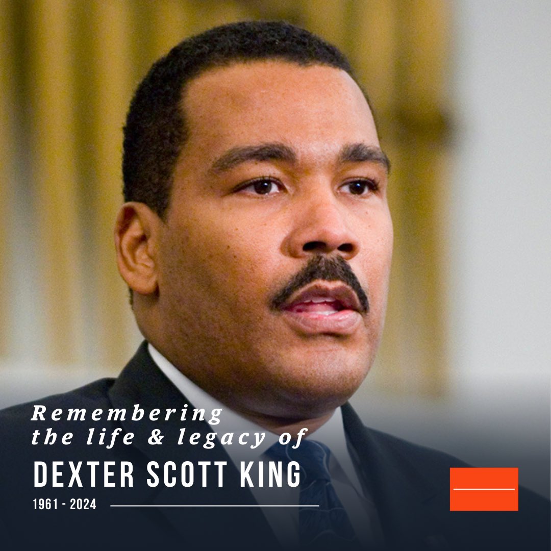 A statement from our President and CEO, Jill Savitt on the passing of Dexter Scott King. bit.ly/3Of3ei7