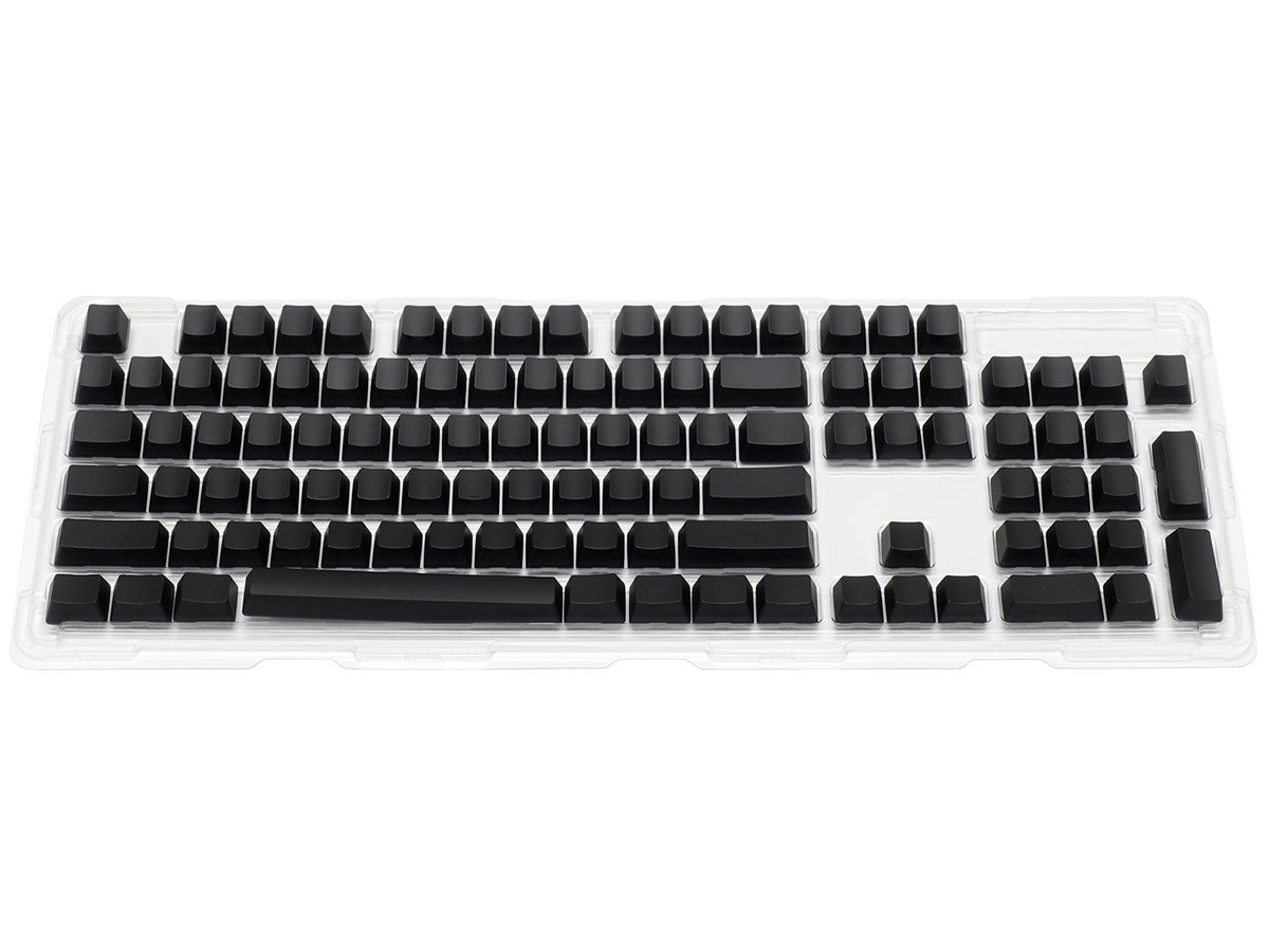 PBT2色成形キーキャップセット 日本語／英語
PBT無刻印キーキャップセット 日本語／英語
計4種類ただいま予約受付中✨

⭐️PBT2色成形キーキャップは
2色の樹脂で文字を成形しているため、摩耗で消えることはありません！

⭐️PBT無刻印キーキャップは
タッチタイピングができる方や