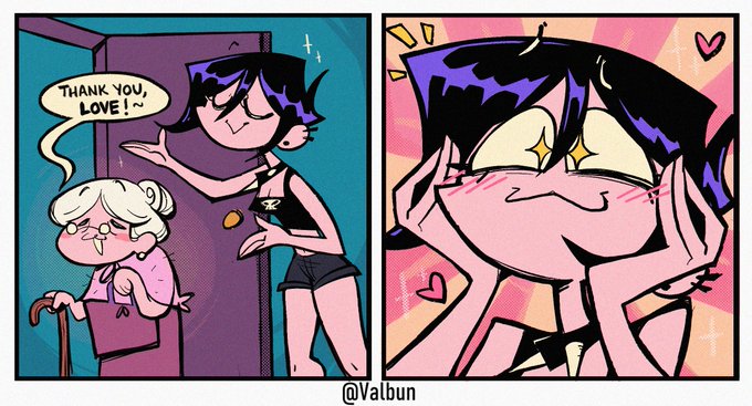 being called love by sweet old lady is my weakness