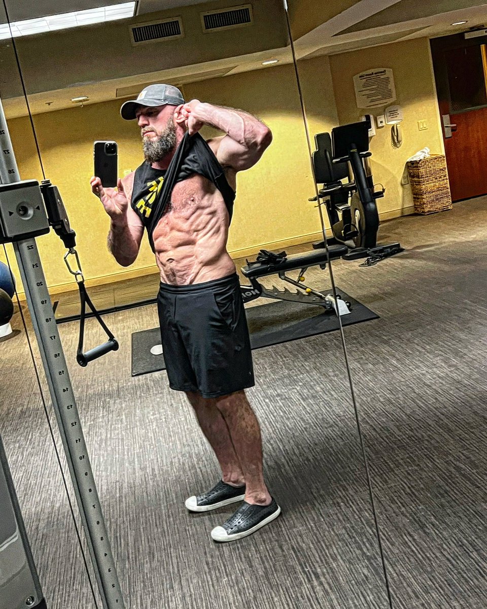 The key to a shredded midsection is… …making sure to only stay in hotels with amazing gym lighting! 😉 Nah, really it is all about consistency. It doesn’t matter where on Earth I may be. My routine is always the same. Get a solid +7.5 hours sleep. Wake up and hydrate.…