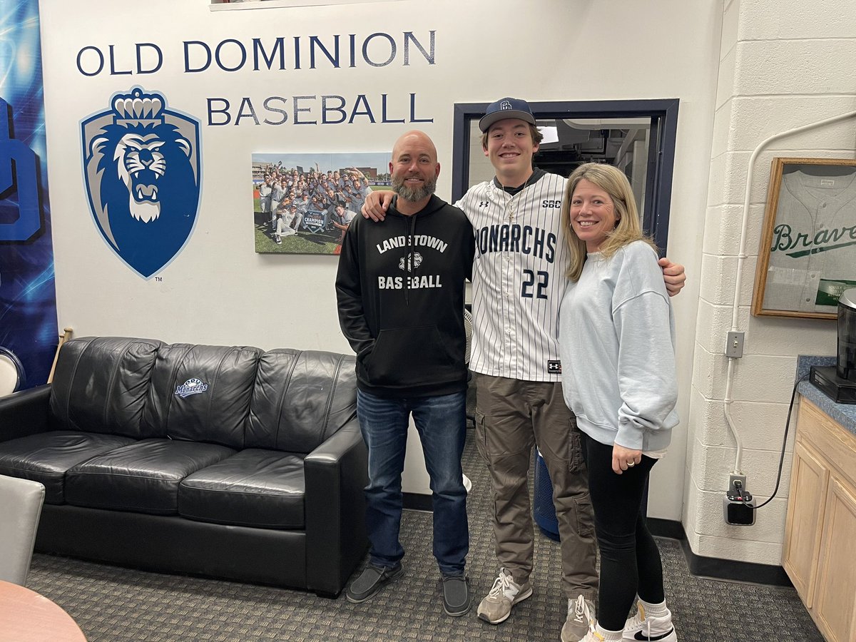 camtelly2025's tweet photo. Proud to announce I have accepted an offer to play at @ODUBaseball.  I want to thank my past &amp; current coaches, my family &amp; friends for always being there. Another big thanks to @CoachHadge2 @Ryanfineman &amp; Coach Finwood for giving me an opportunity to play ball at the next level. https://t.co/upRiR4eG3t