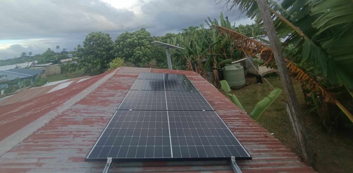 SolarFiji's tweet image. 1.66kWp Hybrid Solar Installation in Vatulele
solarfiji.org/hybrid-solar-s…
#solarfiji #victronenergy #PhonoSolar #vatulele #fijiislands
#renewableenergy #HybridSolar #residentialprojects #solarpower