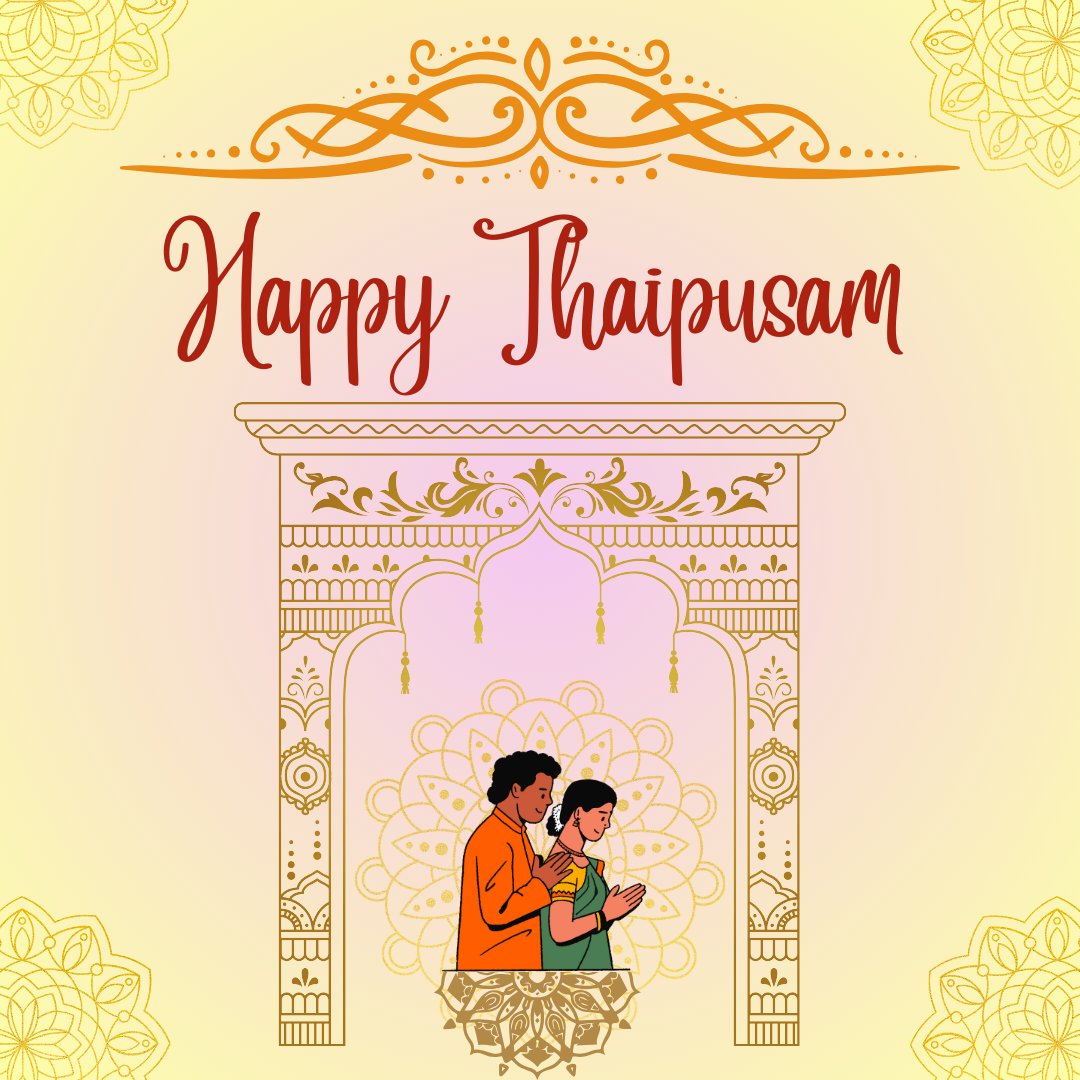 🌟✨ Happy Thaipusam from D Tech Synergy! 🌟✨

 May this celebration inspire unity and joy. Wishing you a journey filled with positivity and success. Cheers to embracing diversity and creating unforgettable moments together! 🎉🌈 #Thaipusam #DTechSynergy #UnityInDiversity