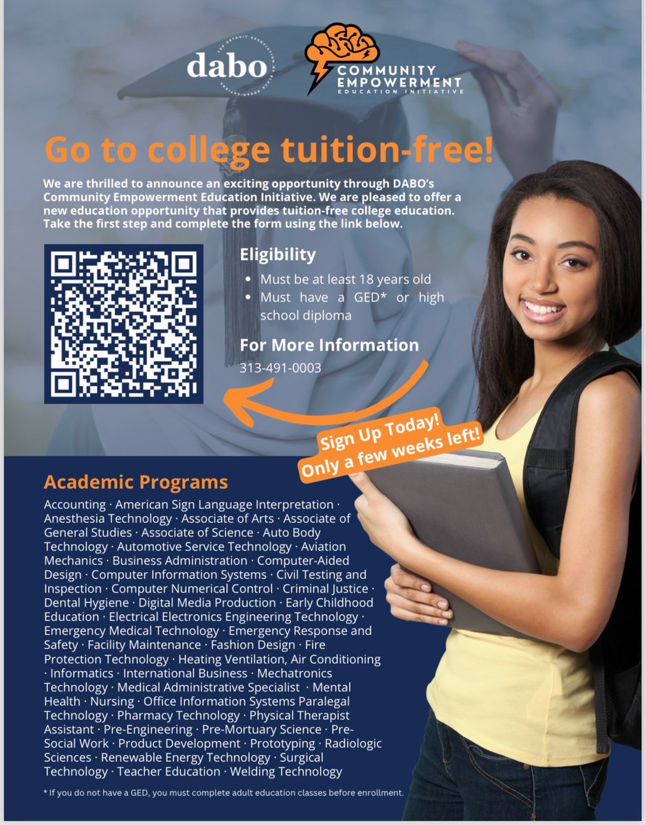Earn A College Degree Tuition Free!