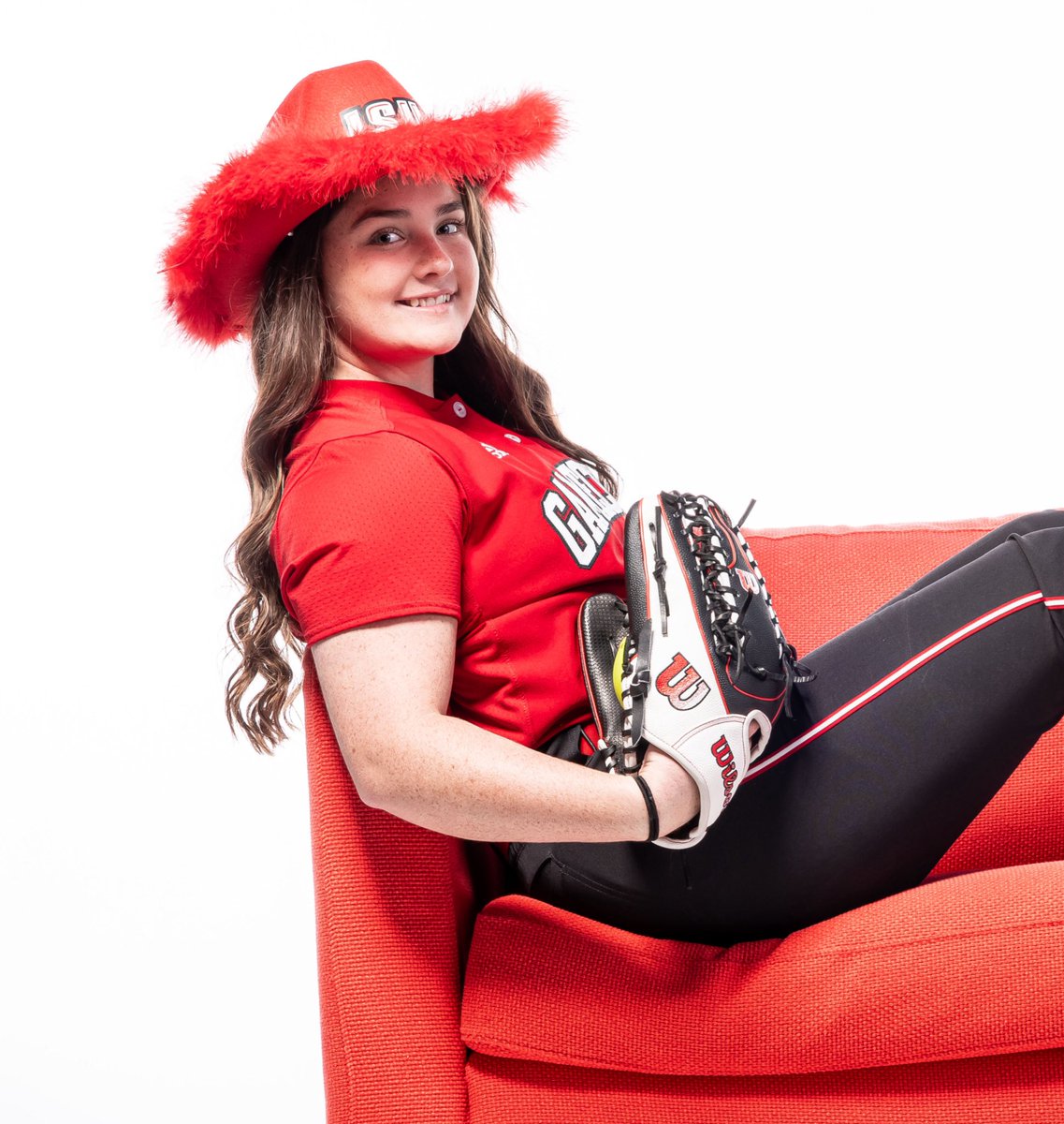 JaxStateSB's tweet photo. A frequent concert-goer, this freshman ⭐️ also shines when the lights are brightest! 

Megan Rasmussen (@meganr2023) brings a combination of speed &amp; power at the plate and is tremendous in the OF! Along with 18 SB as a senior, she also won the BCAA Home Run Derby 🫶🏼 https://t.co/FN3YADE0fM