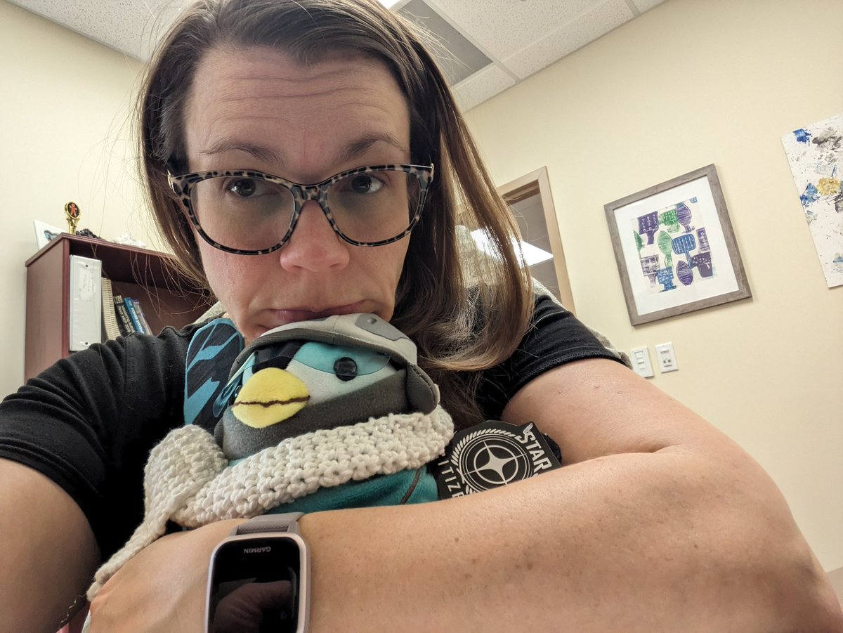 Support Pico engaged this week at work 🐧💙