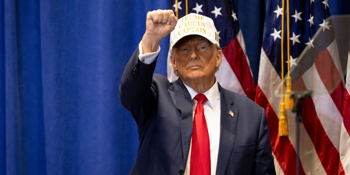 ElectsWorld's tweet image. 🇺🇸#USA, 2024 New Hampshire Republican presidential primary results:

Donald Trump is the projected winner. (NBC)

23% expected votes in:

Trump: 54,9 %✅
Haley: 43,6 %
DeSantis: 0,6 %
...

#NHPrimary