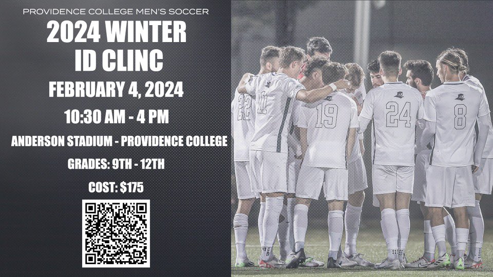 Limited spots available!! …itesocceracademyprovidencecollege.com/winteridclinic…