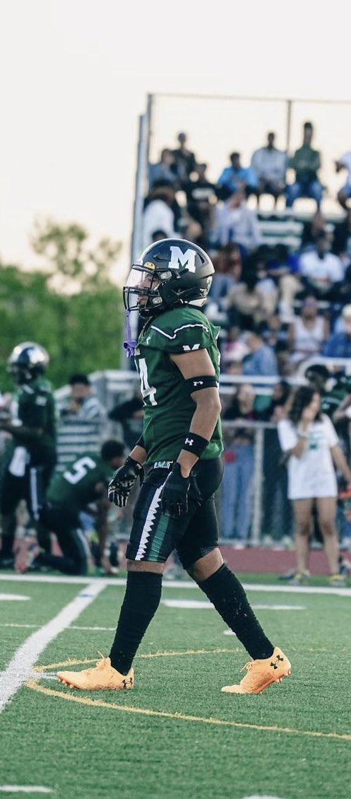 Cam_Rice3's tweet photo. Junior season highlights - 
https://t.co/GrYwthOj9r
All Conference OLB/SS 5’10 185      
3.7 gpa
20 Tackles
3 TFL’s 
1 PD
2 FF
1 FR
1 Int https://t.co/zayTyTtXGI