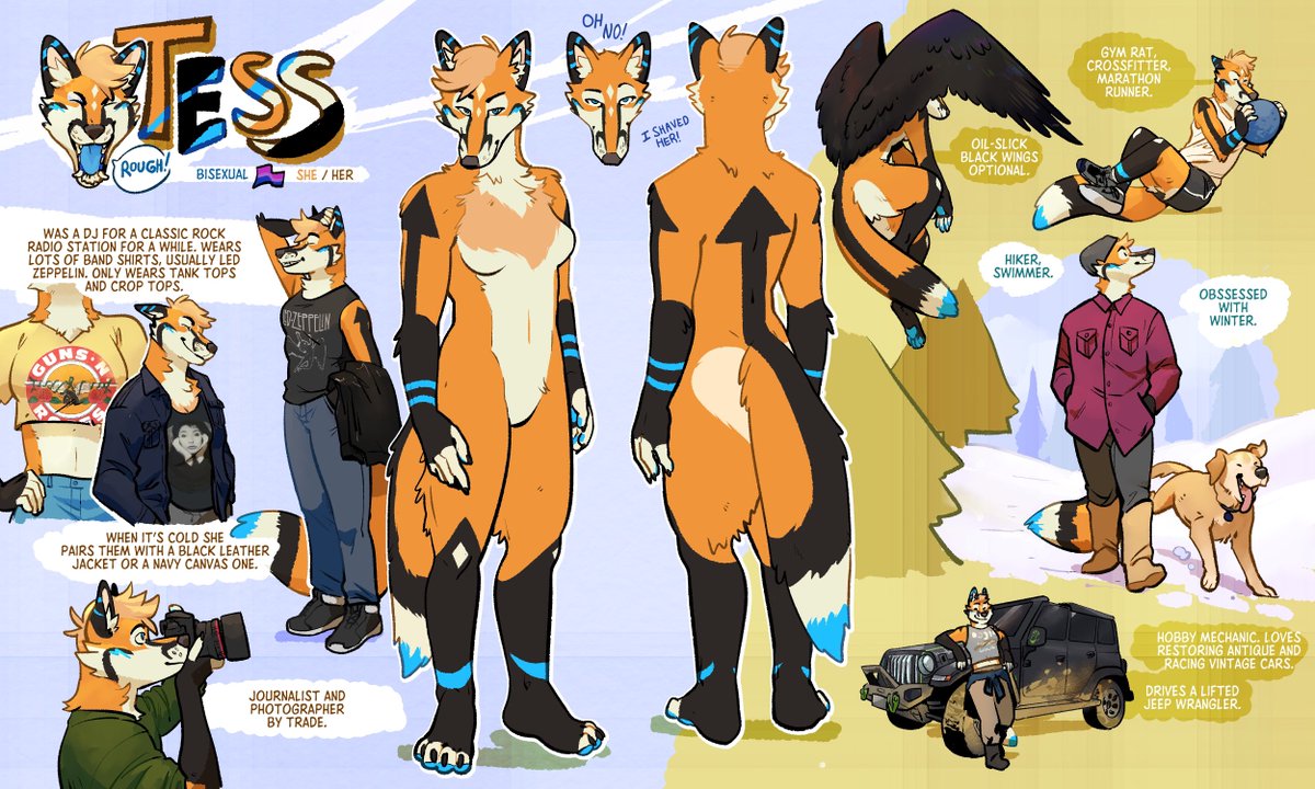 Tess ➡️ AnthroCon tweet media
