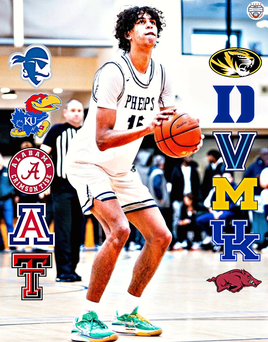 KayserHoops's tweet photo. 2025 4⭐️ Will Riley is one of the fastest rising wing prospects in high school basketball.

Kansas, Duke, Kentucky, Alabama, Villanova, Michigan, Arizona, Arkansas, Missouri, Seton Hall and Texas Tech are the schools he’s hearing from.

He told me he’s set to take an official visit to Arizona on March 3rd. #25 in the ESPN60.