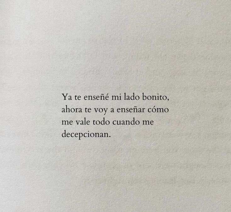 Ahora…