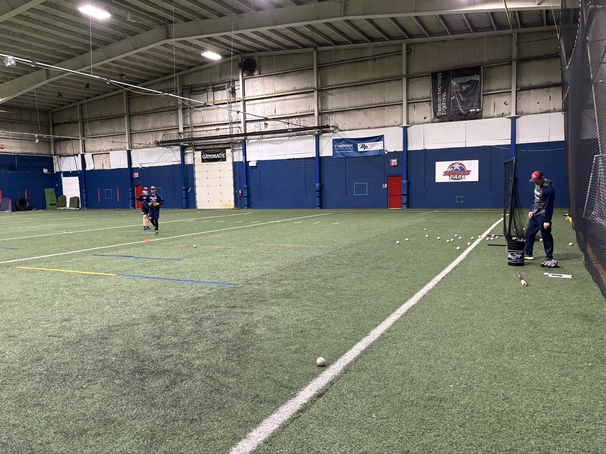 BP Prospects 10U & 12U working side by side at BP Sports Park. Roster spots available for ages 12 - 17. 905-931-7952 Bullettproofbaseball.com